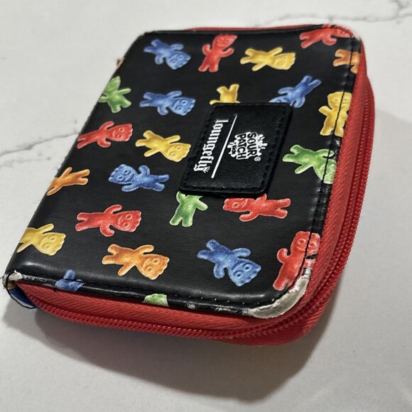 Vegan Faux Leather Loungefly Sour Patch Kid Wallet - Picture 9 of 13